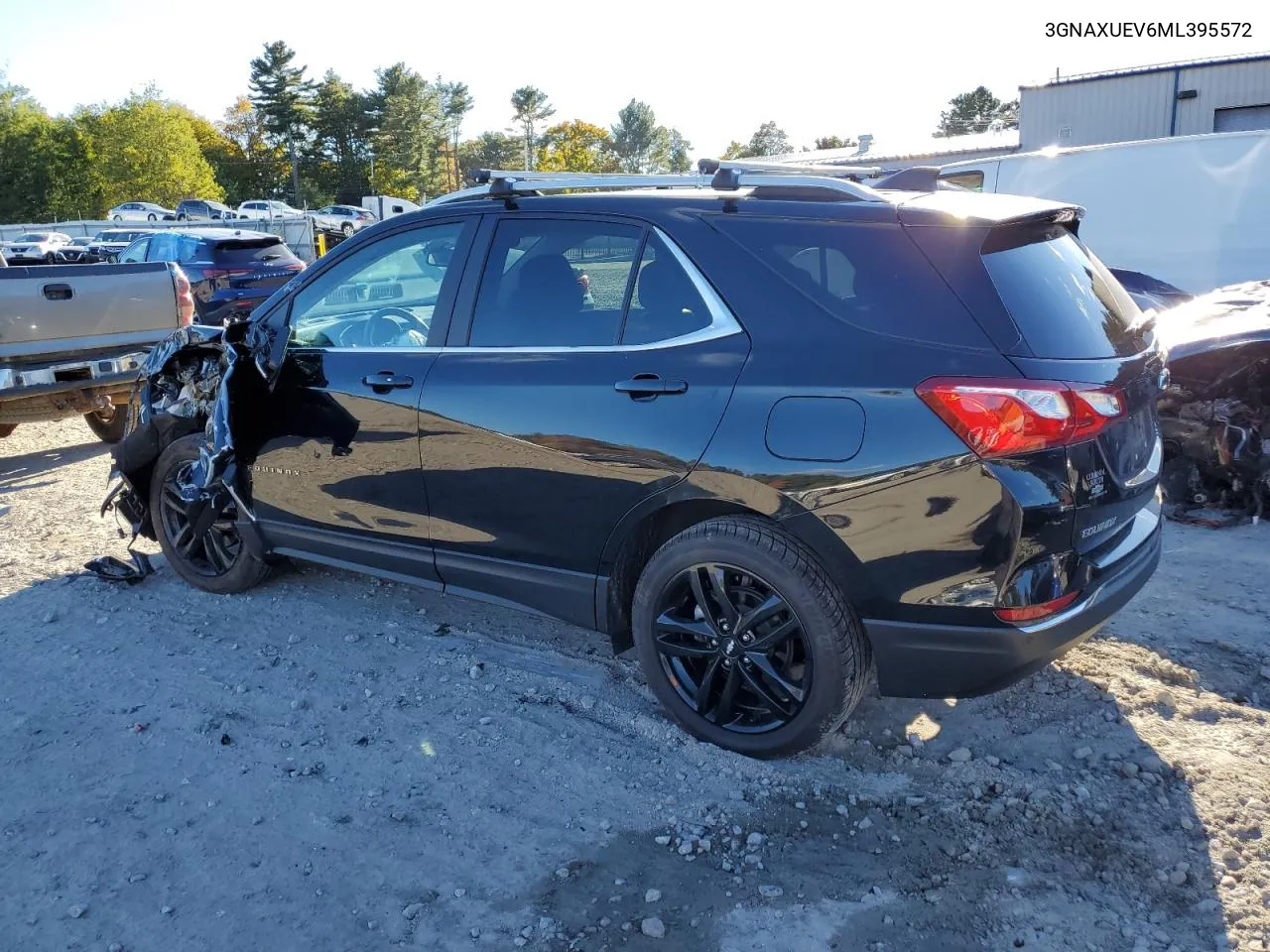 2021 Chevrolet Equinox Lt VIN: 3GNAXUEV6ML395572 Lot: 76251684