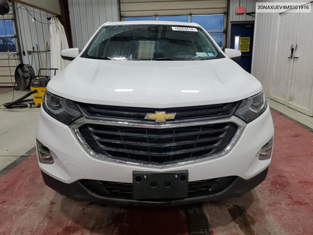 2021 Chevrolet Equinox Lt VIN: 3GNAXUEV4MS101916 Lot: 76263414