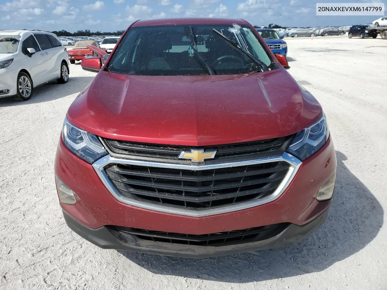 2021 Chevrolet Equinox Lt VIN: 2GNAXKEVXM6147799 Lot: 76276694