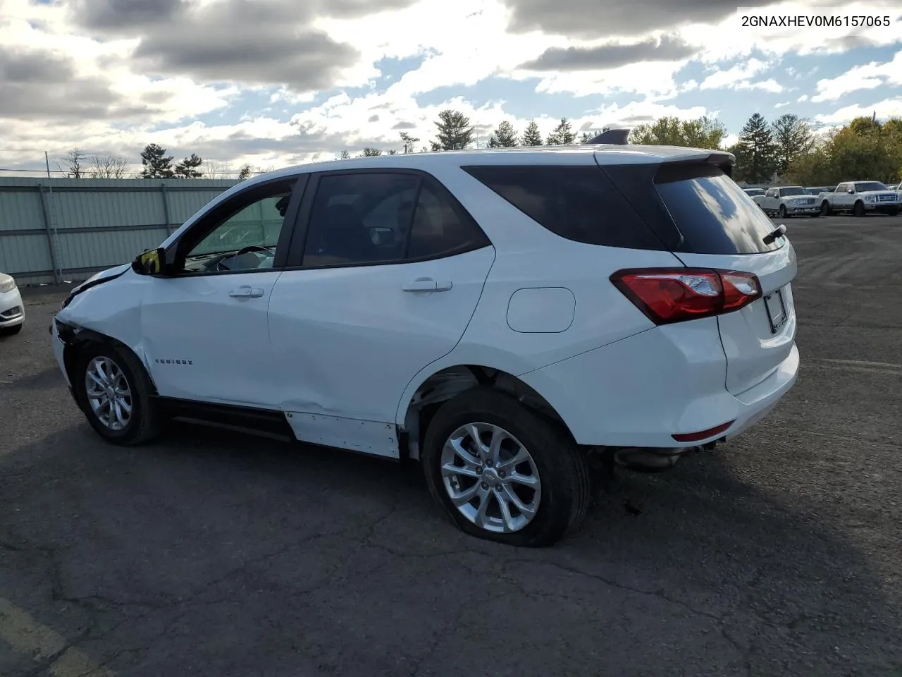 2021 Chevrolet Equinox Ls VIN: 2GNAXHEV0M6157065 Lot: 76328214