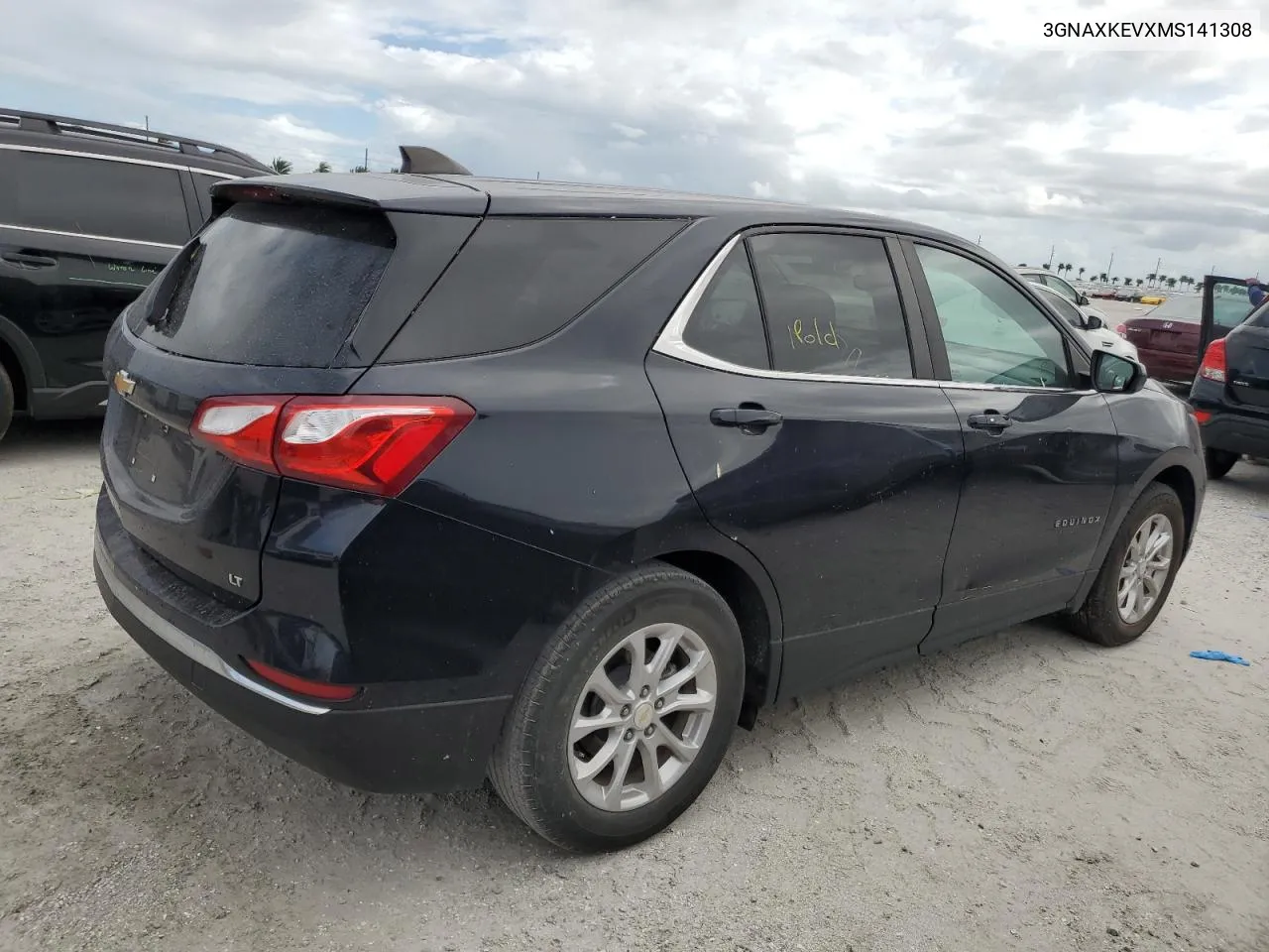 2021 Chevrolet Equinox Lt VIN: 3GNAXKEVXMS141308 Lot: 76329684