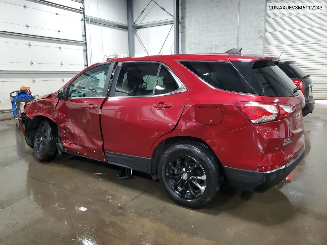 2021 Chevrolet Equinox Lt VIN: 2GNAXUEV3M6112243 Lot: 76395624