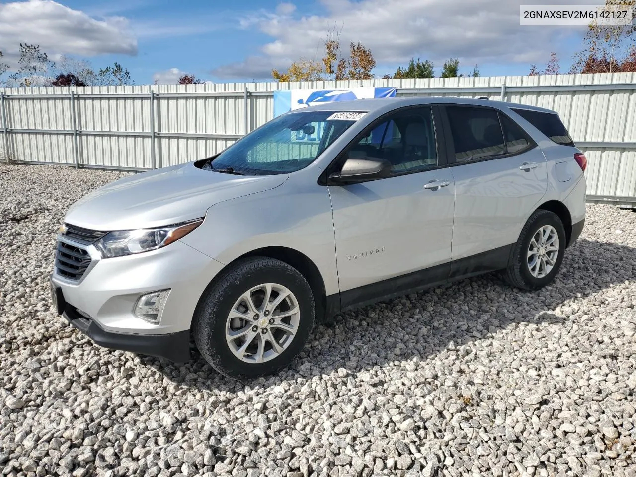 2021 Chevrolet Equinox Ls VIN: 2GNAXSEV2M6142127 Lot: 76405484