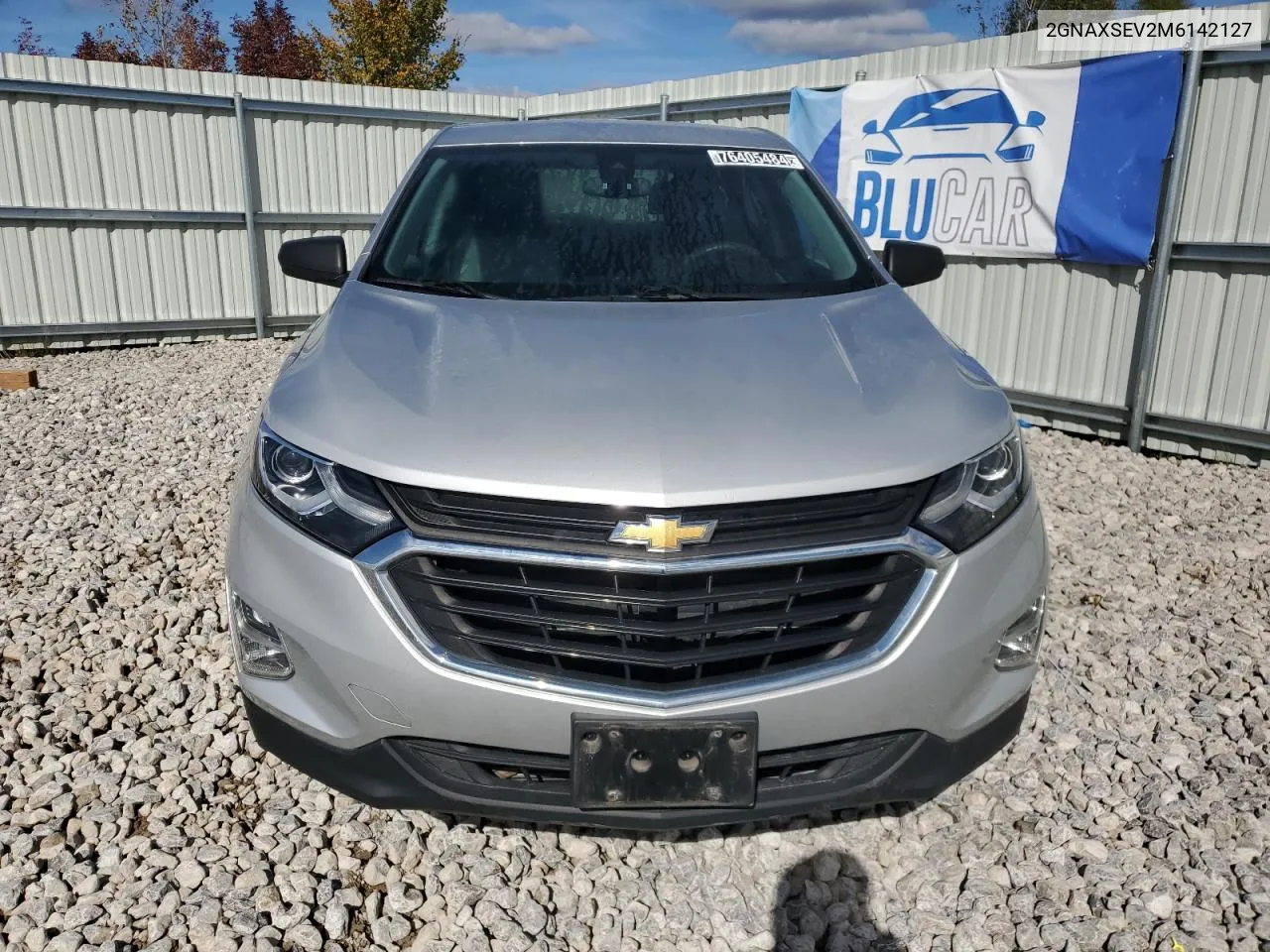 2021 Chevrolet Equinox Ls VIN: 2GNAXSEV2M6142127 Lot: 76405484