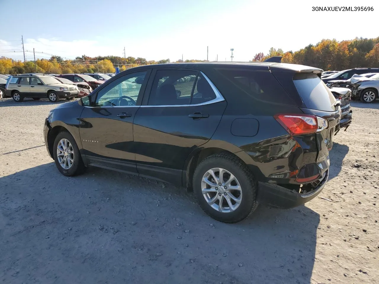 2021 Chevrolet Equinox Lt VIN: 3GNAXUEV2ML395696 Lot: 76455854