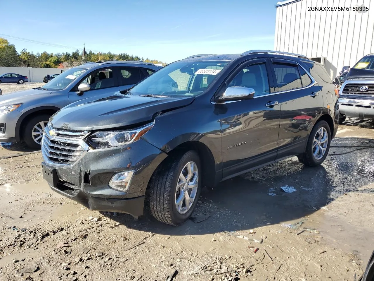 2021 Chevrolet Equinox Premier VIN: 2GNAXXEV5M6150395 Lot: 76523174