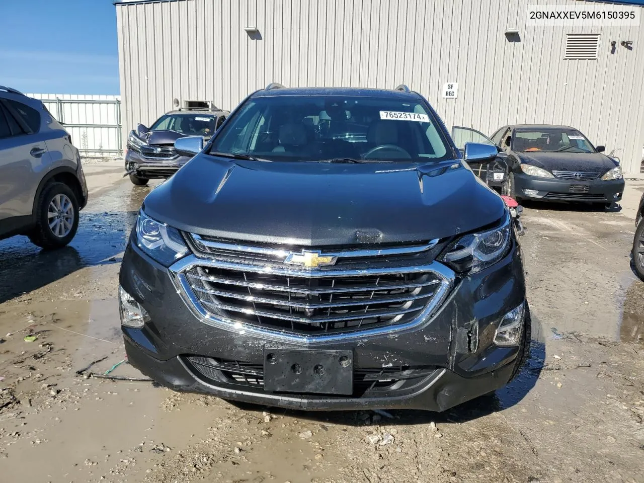 2021 Chevrolet Equinox Premier VIN: 2GNAXXEV5M6150395 Lot: 76523174