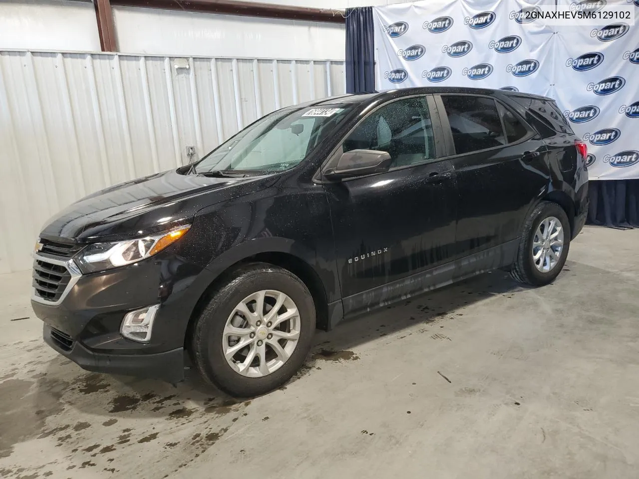 2021 Chevrolet Equinox Ls VIN: 2GNAXHEV5M6129102 Lot: 76844134