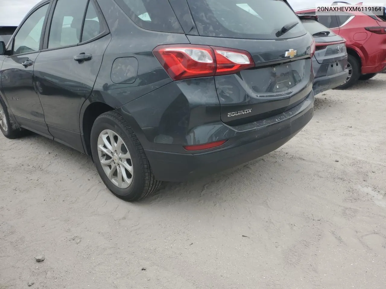 2021 Chevrolet Equinox Ls VIN: 2GNAXHEVXM6119164 Lot: 76966304