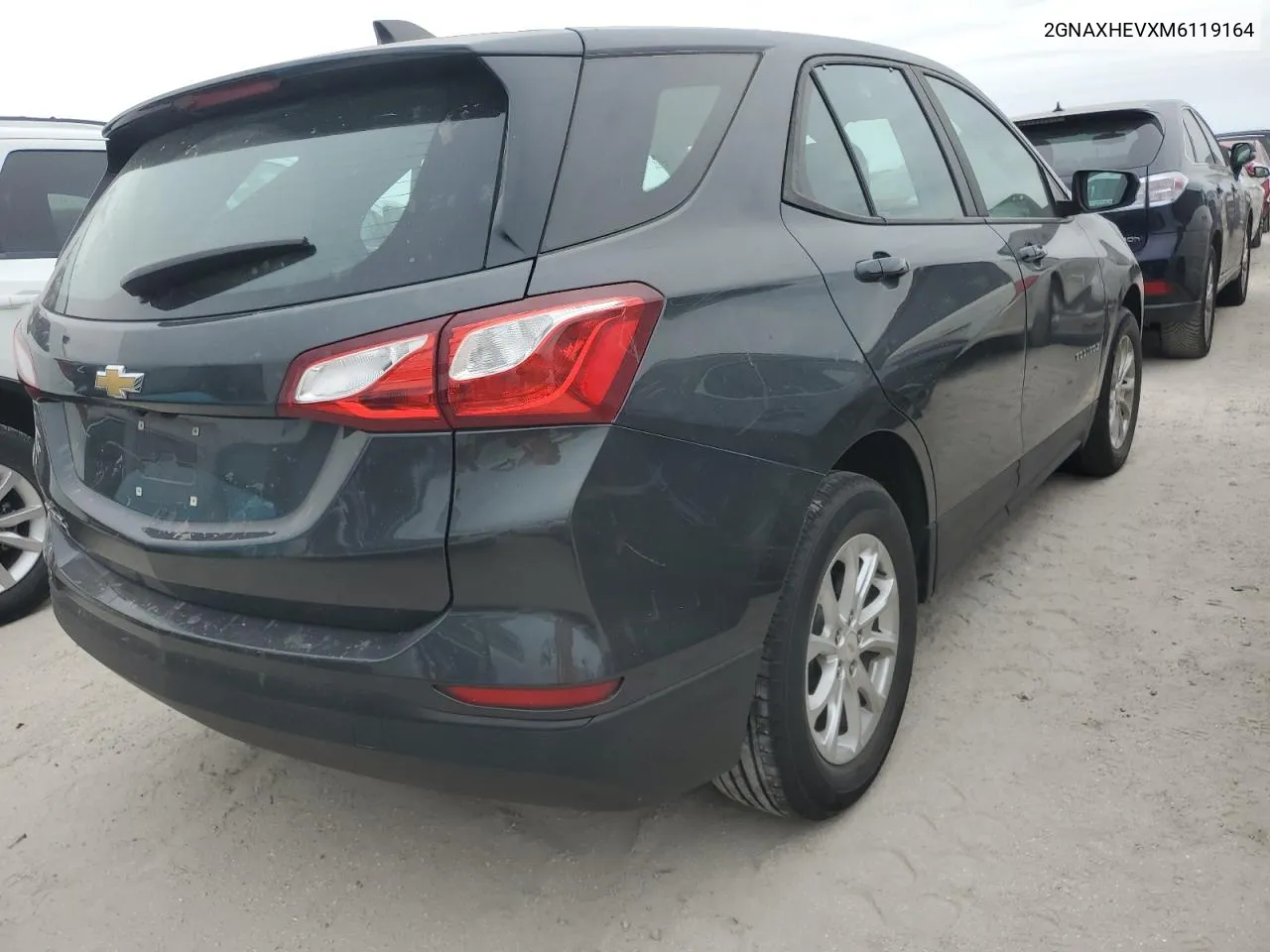 2021 Chevrolet Equinox Ls VIN: 2GNAXHEVXM6119164 Lot: 76966304