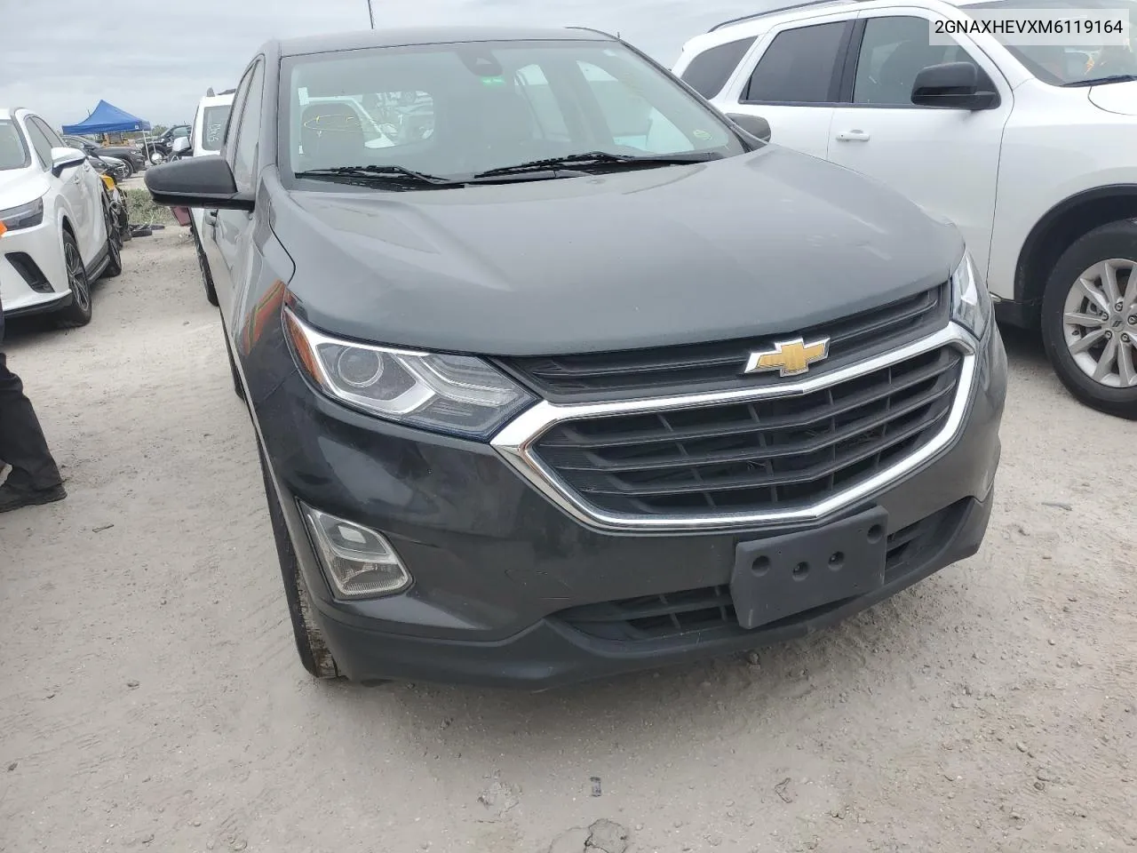 2021 Chevrolet Equinox Ls VIN: 2GNAXHEVXM6119164 Lot: 76966304