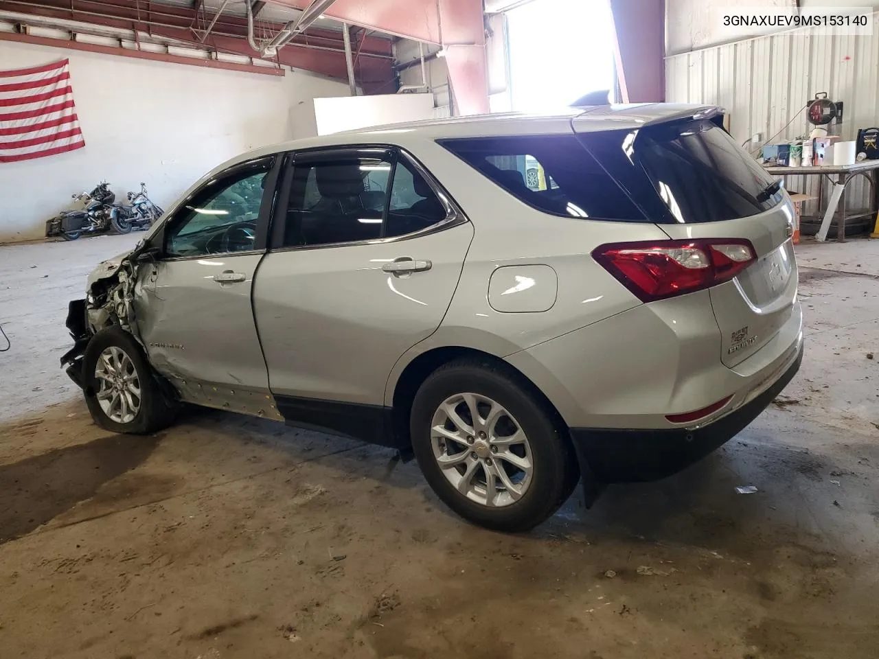 3GNAXUEV9MS153140 2021 Chevrolet Equinox Lt