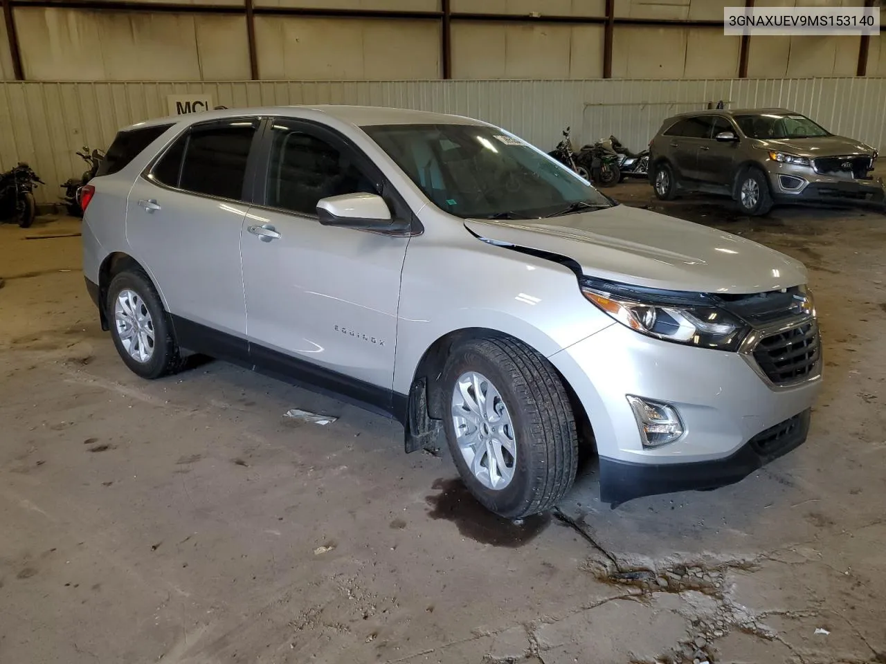 3GNAXUEV9MS153140 2021 Chevrolet Equinox Lt