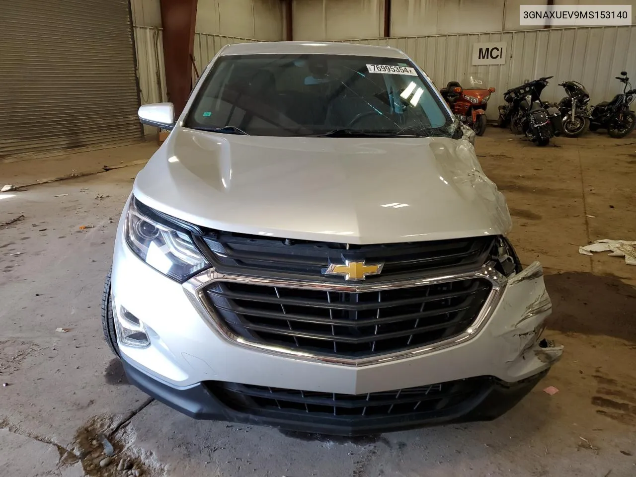 3GNAXUEV9MS153140 2021 Chevrolet Equinox Lt