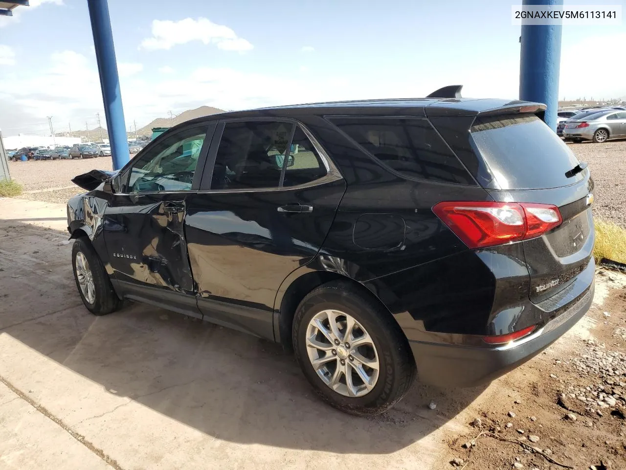 2021 Chevrolet Equinox Lt VIN: 2GNAXKEV5M6113141 Lot: 77030544