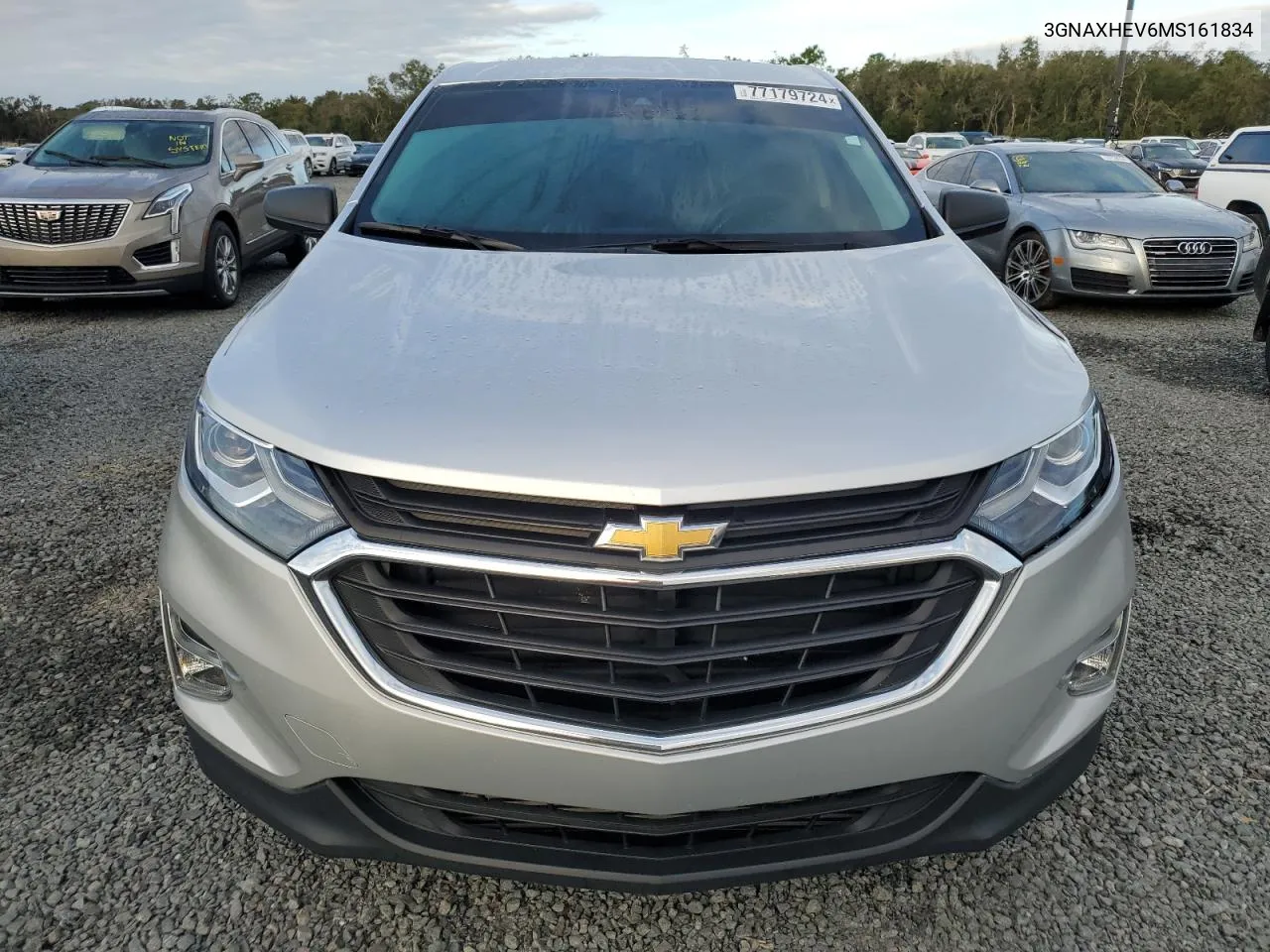 2021 Chevrolet Equinox Ls VIN: 3GNAXHEV6MS161834 Lot: 77179724