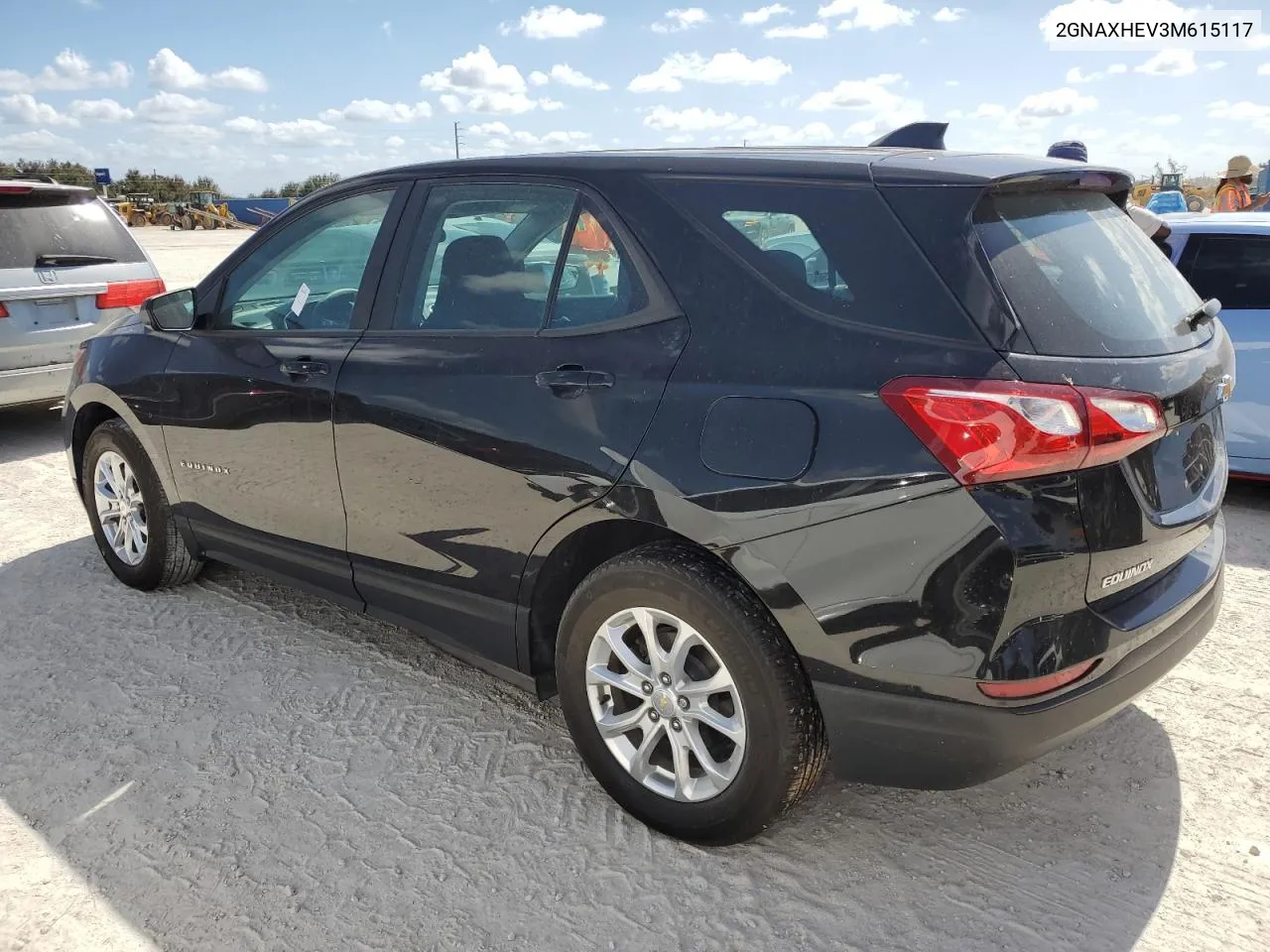 2021 Chevrolet Equinox Ls VIN: 2GNAXHEV3M615117 Lot: 77259704