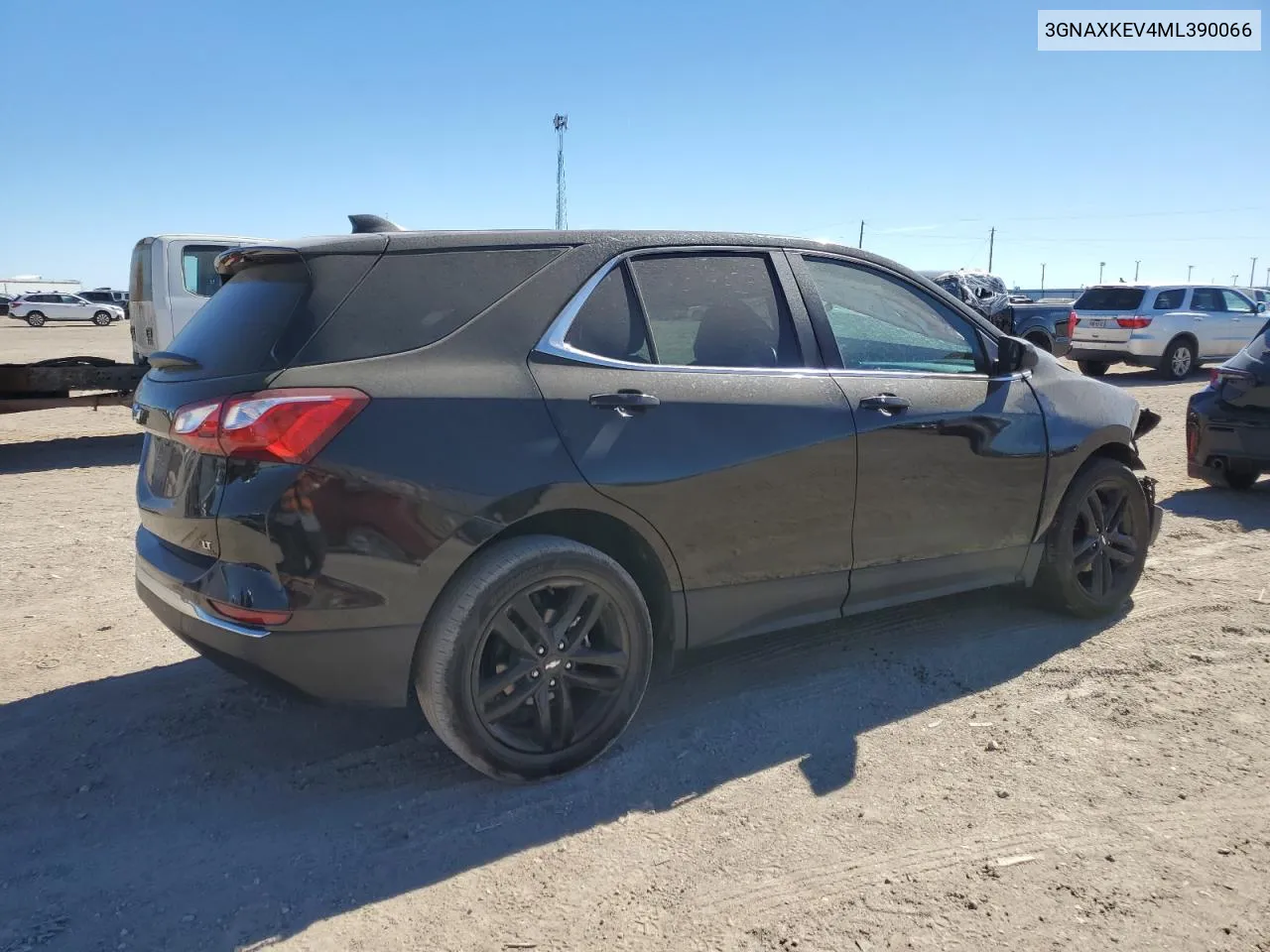 2021 Chevrolet Equinox Lt VIN: 3GNAXKEV4ML390066 Lot: 77555144