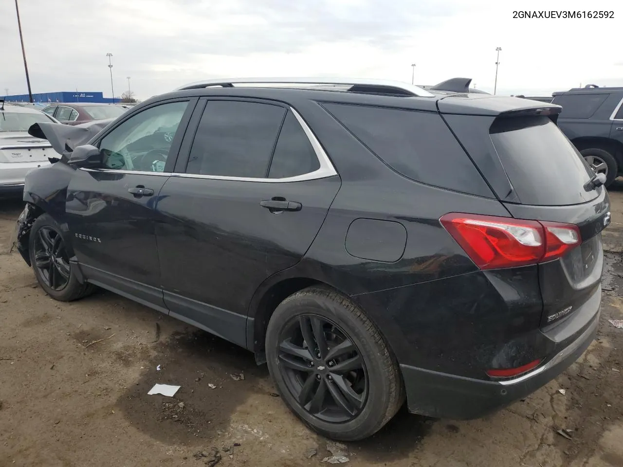 2021 Chevrolet Equinox Lt VIN: 2GNAXUEV3M6162592 Lot: 77654004