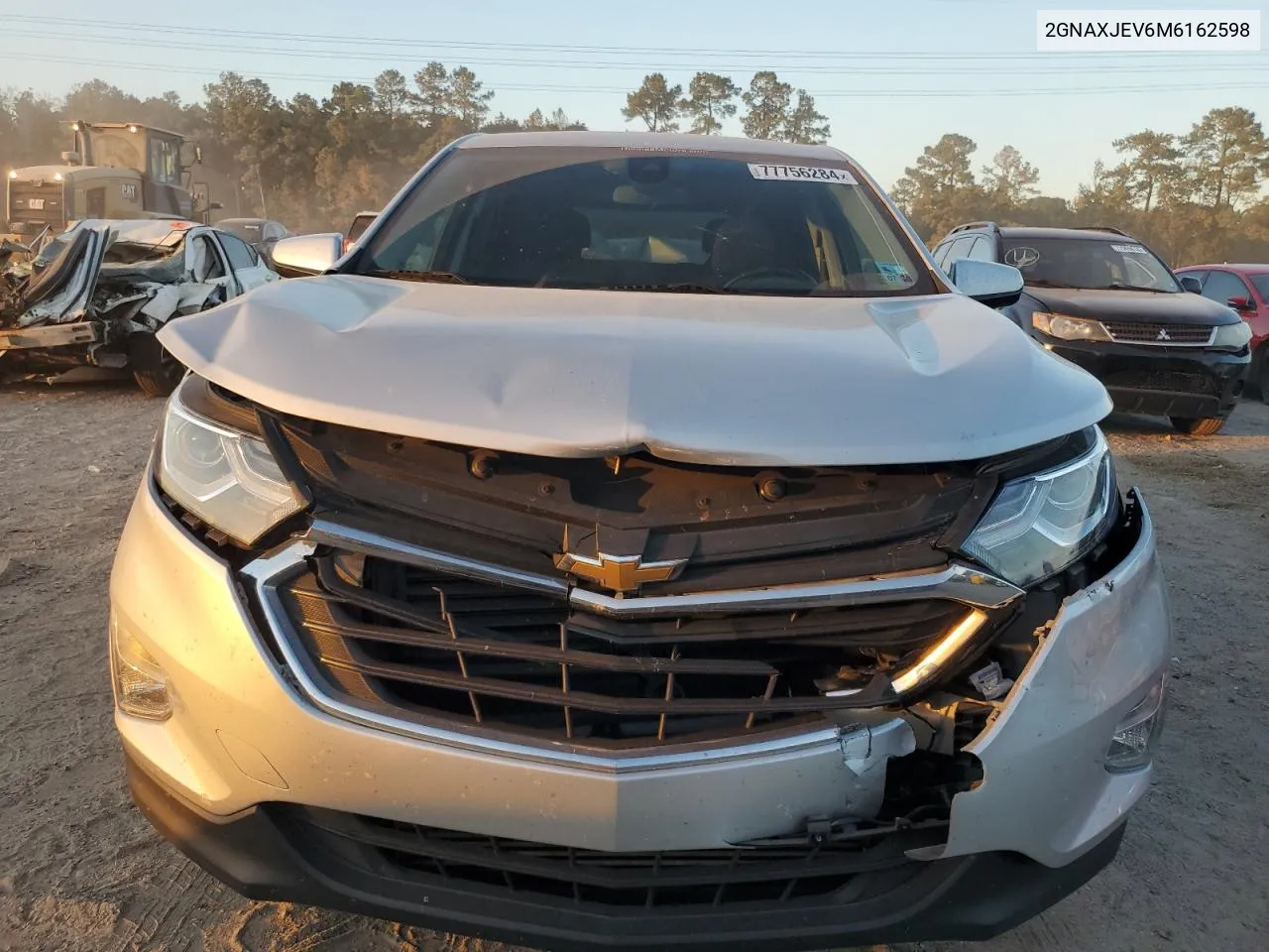 2021 Chevrolet Equinox Lt VIN: 2GNAXJEV6M6162598 Lot: 77756284