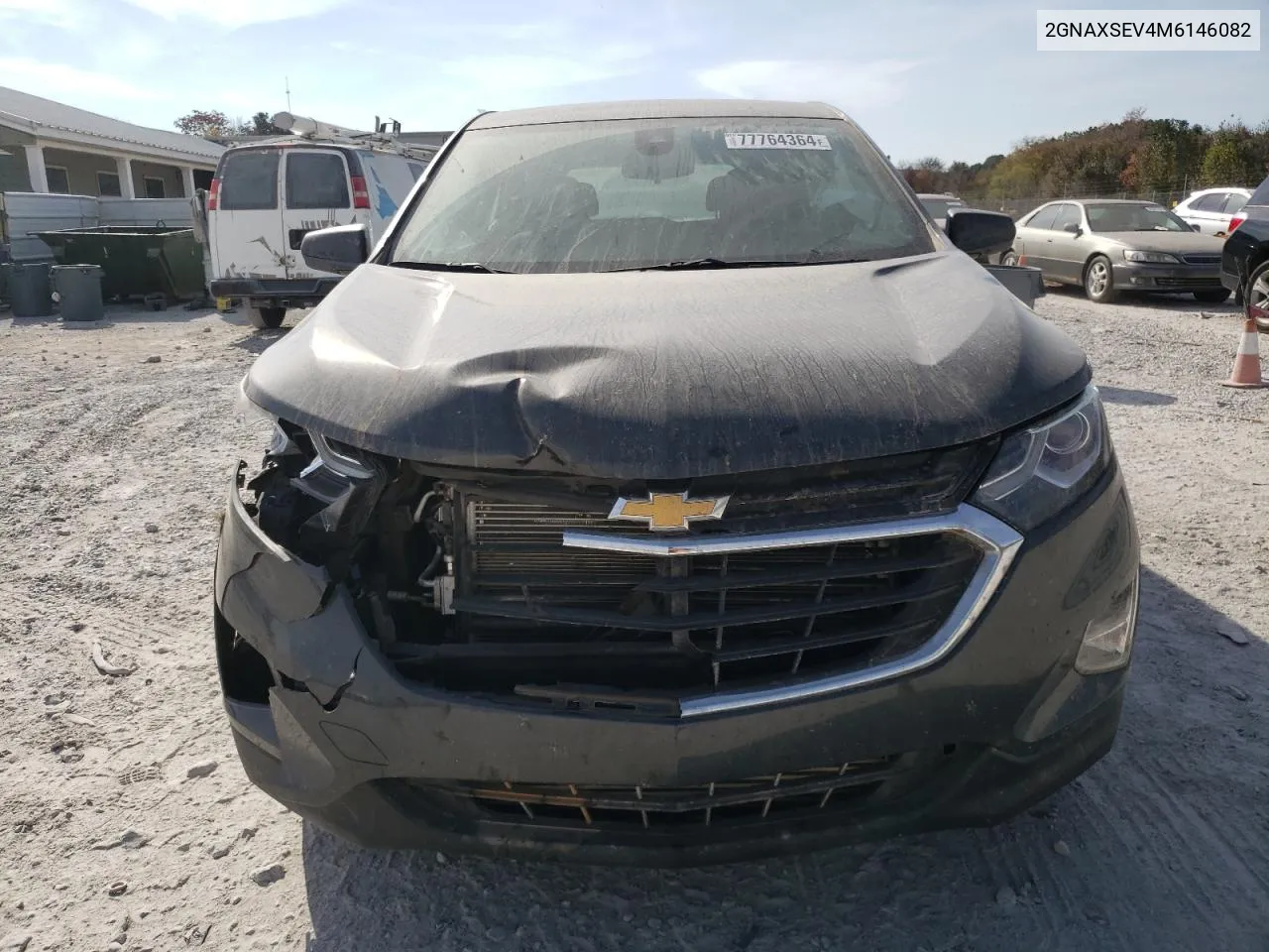 2021 Chevrolet Equinox Ls VIN: 2GNAXSEV4M6146082 Lot: 77764364