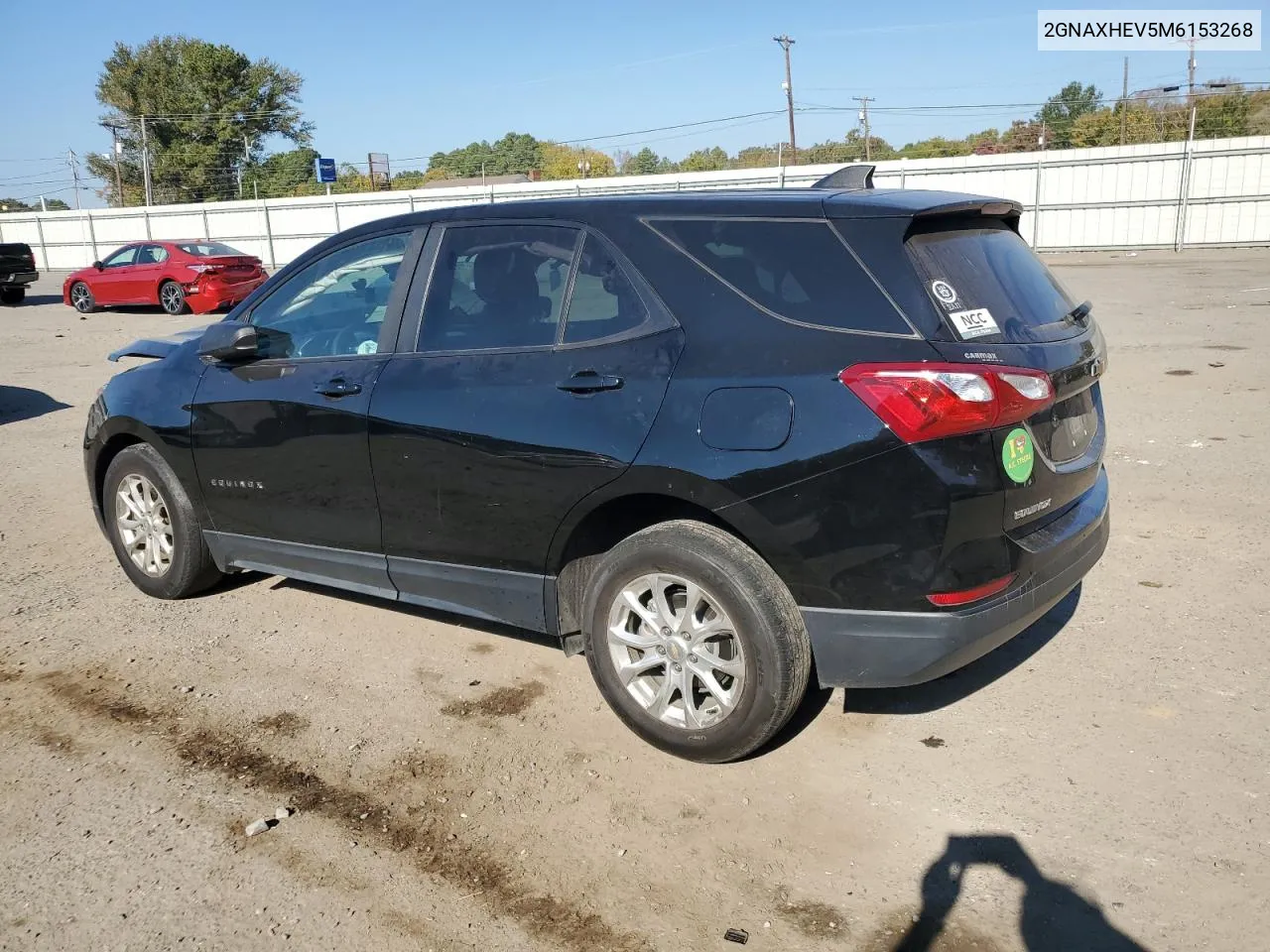 2021 Chevrolet Equinox Ls VIN: 2GNAXHEV5M6153268 Lot: 77823124