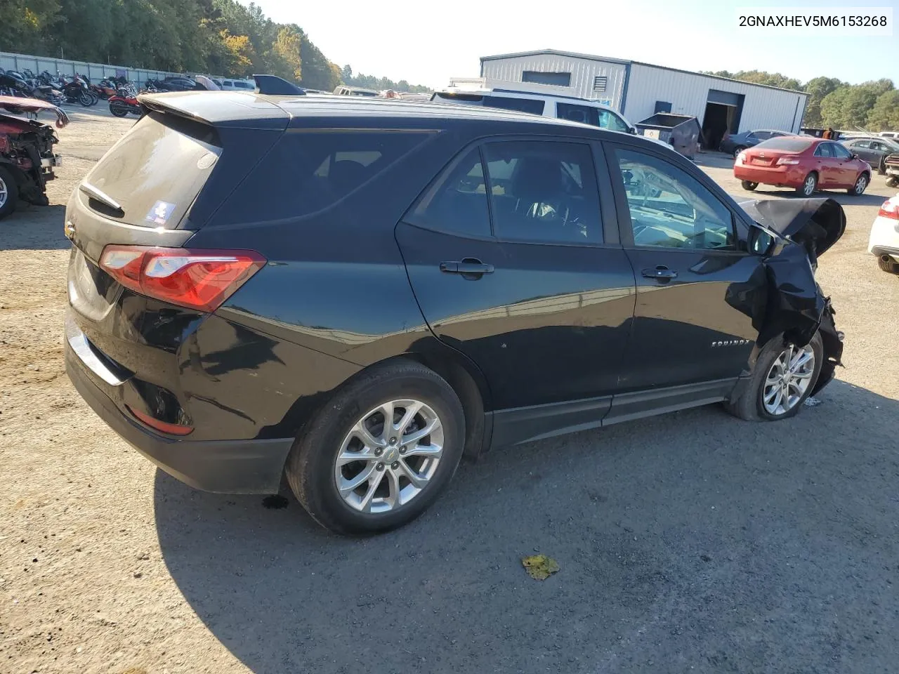 2021 Chevrolet Equinox Ls VIN: 2GNAXHEV5M6153268 Lot: 77823124