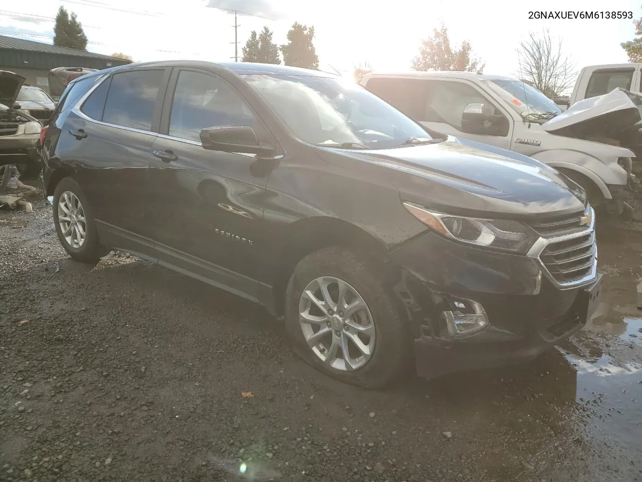 2021 Chevrolet Equinox Lt VIN: 2GNAXUEV6M6138593 Lot: 77837204