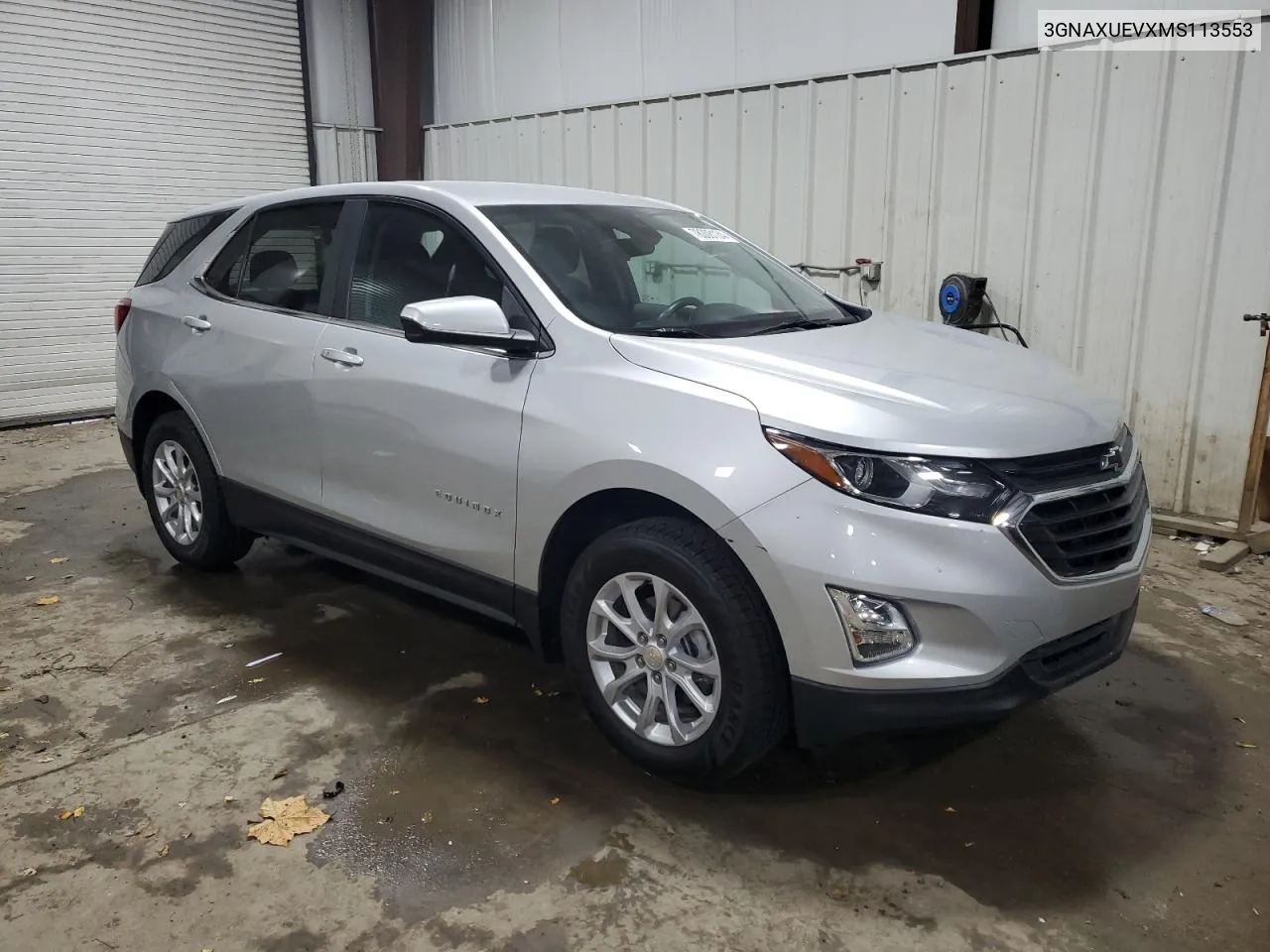 2021 Chevrolet Equinox Lt VIN: 3GNAXUEVXMS113553 Lot: 78008134