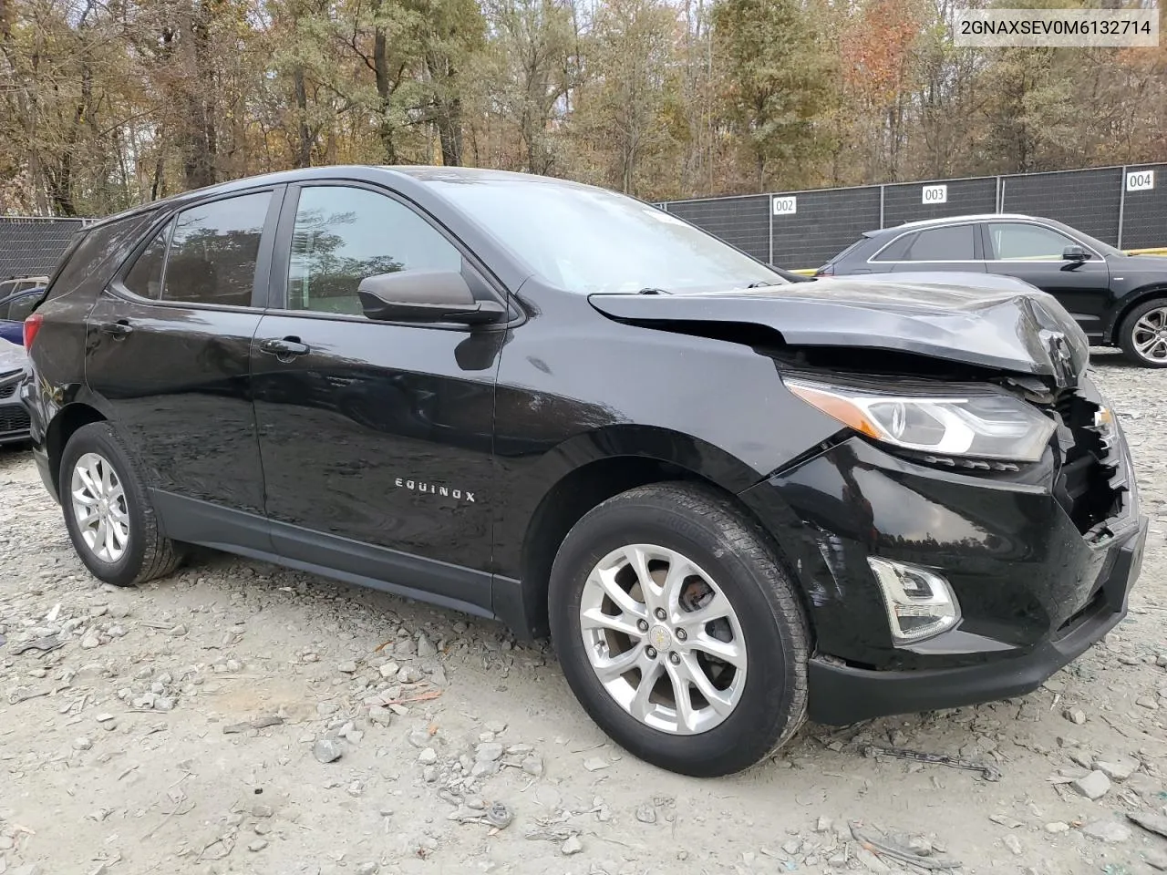 2021 Chevrolet Equinox Ls VIN: 2GNAXSEV0M6132714 Lot: 78048684