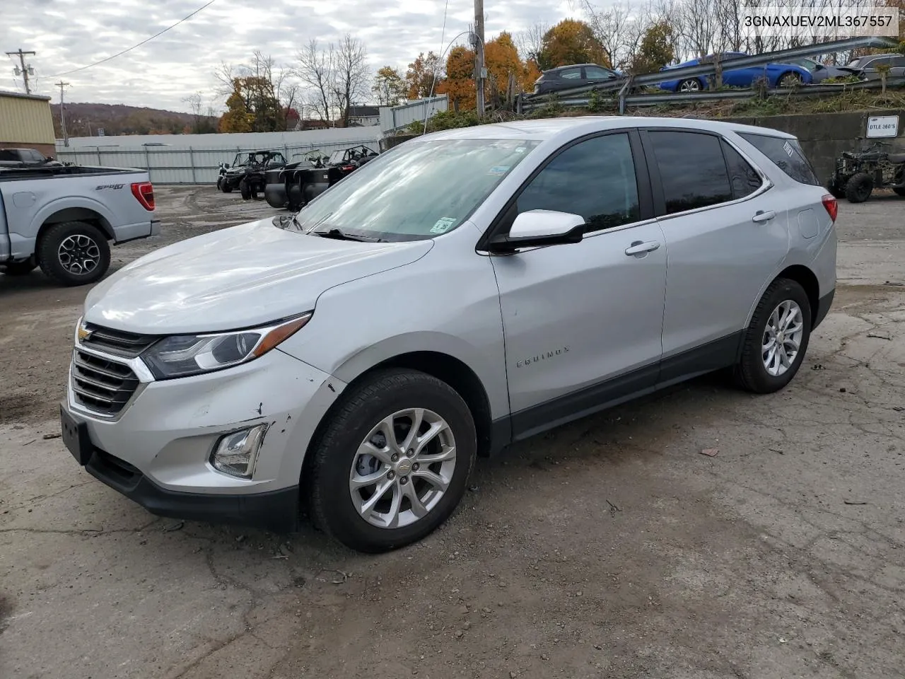 2021 Chevrolet Equinox Lt VIN: 3GNAXUEV2ML367557 Lot: 78061364