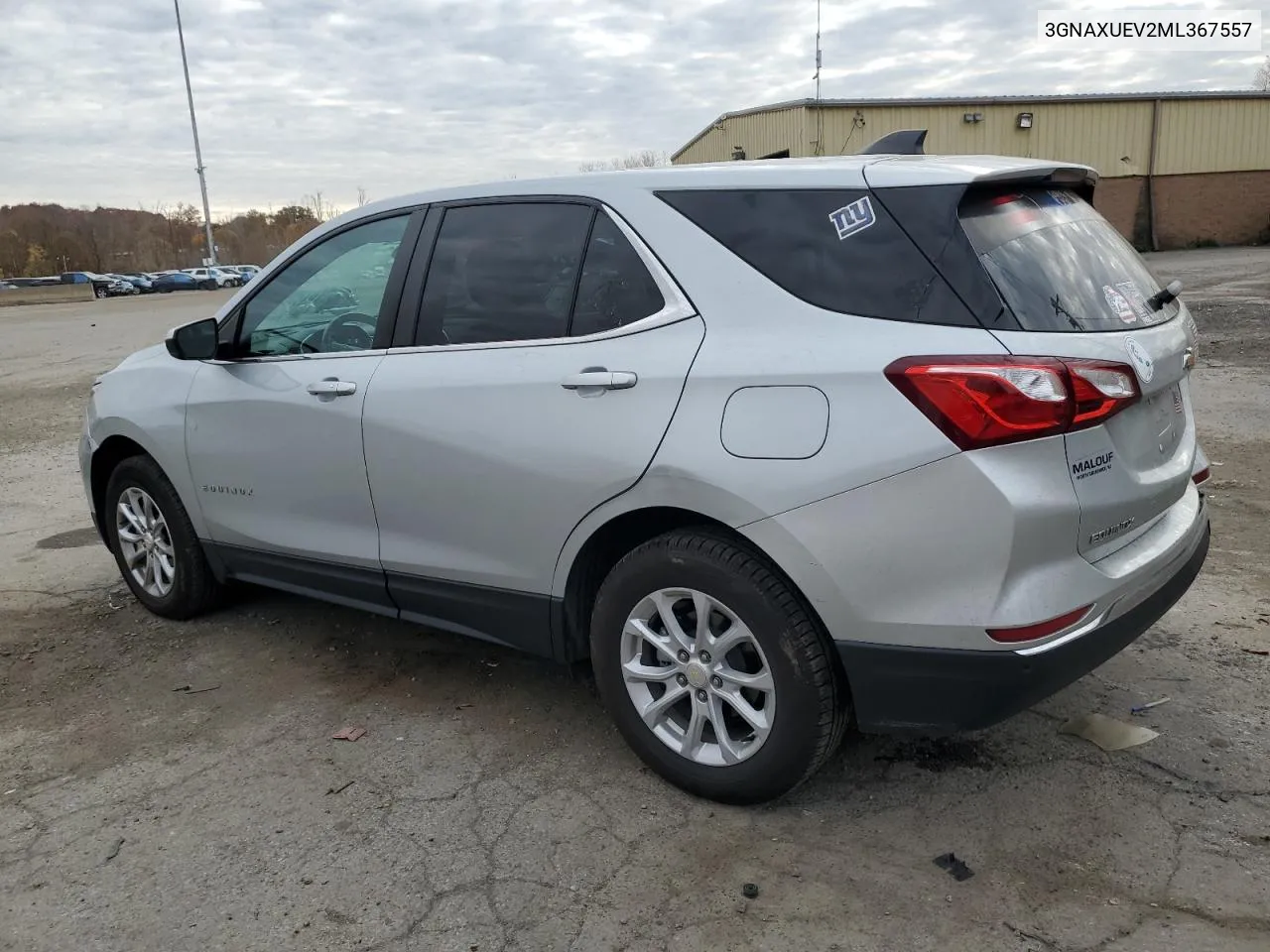 2021 Chevrolet Equinox Lt VIN: 3GNAXUEV2ML367557 Lot: 78061364