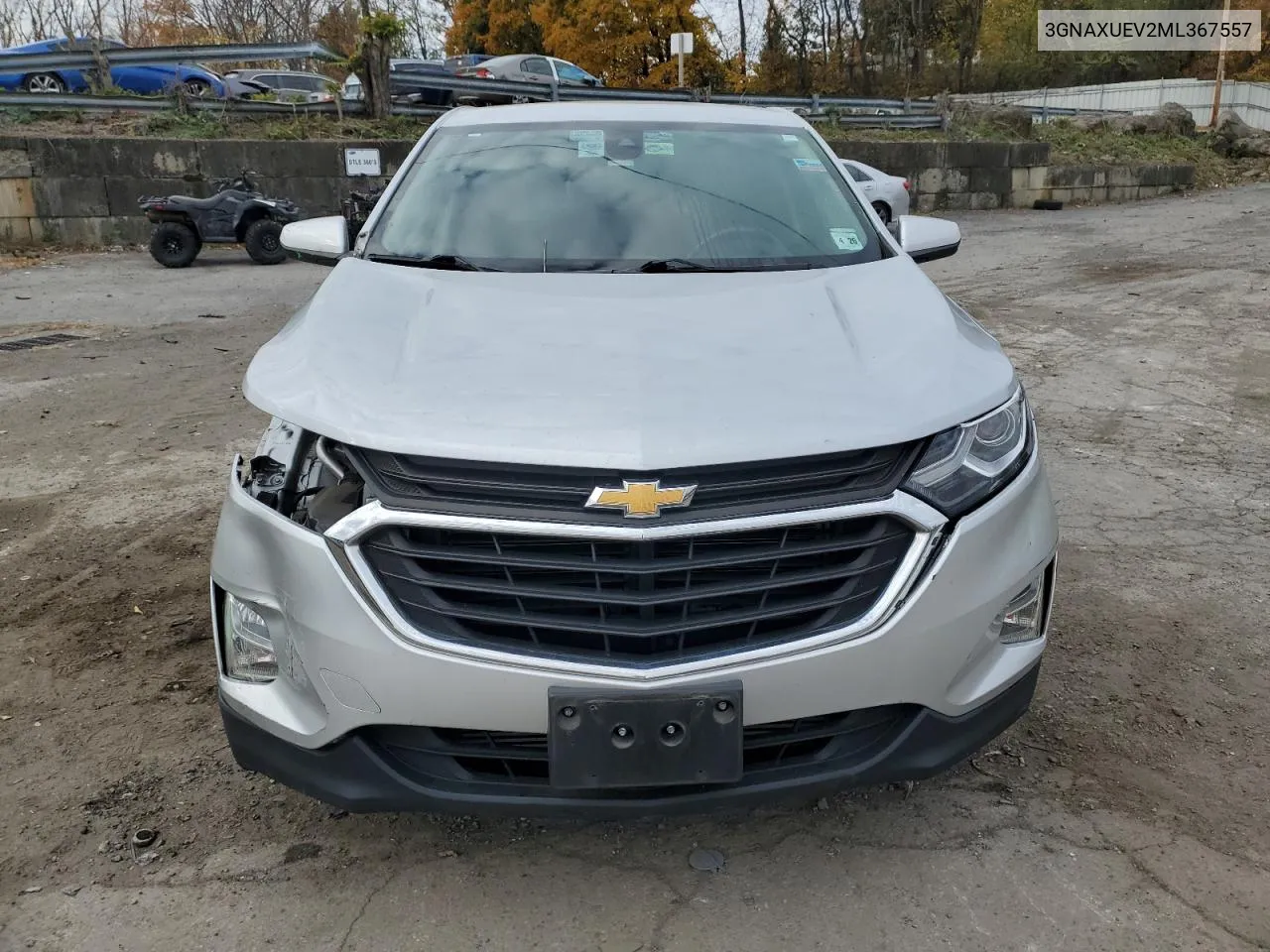 3GNAXUEV2ML367557 2021 Chevrolet Equinox Lt