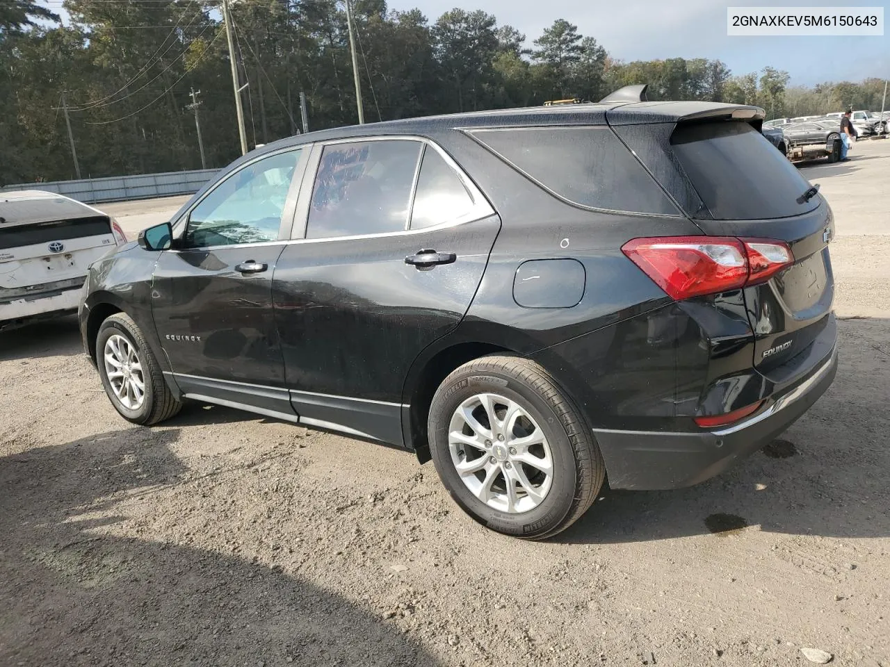 2021 Chevrolet Equinox Lt VIN: 2GNAXKEV5M6150643 Lot: 78352224