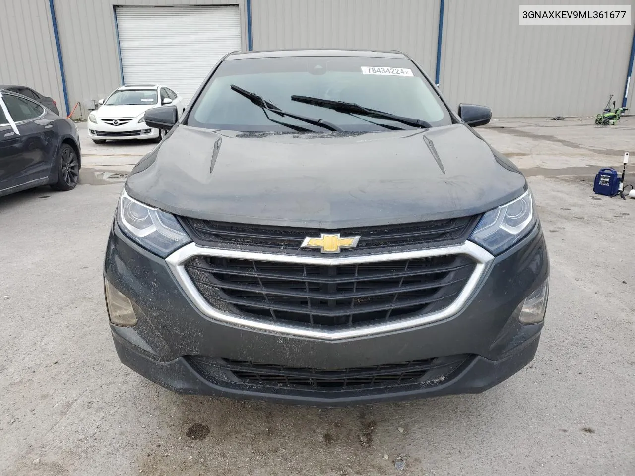 2021 Chevrolet Equinox Lt VIN: 3GNAXKEV9ML361677 Lot: 78434224