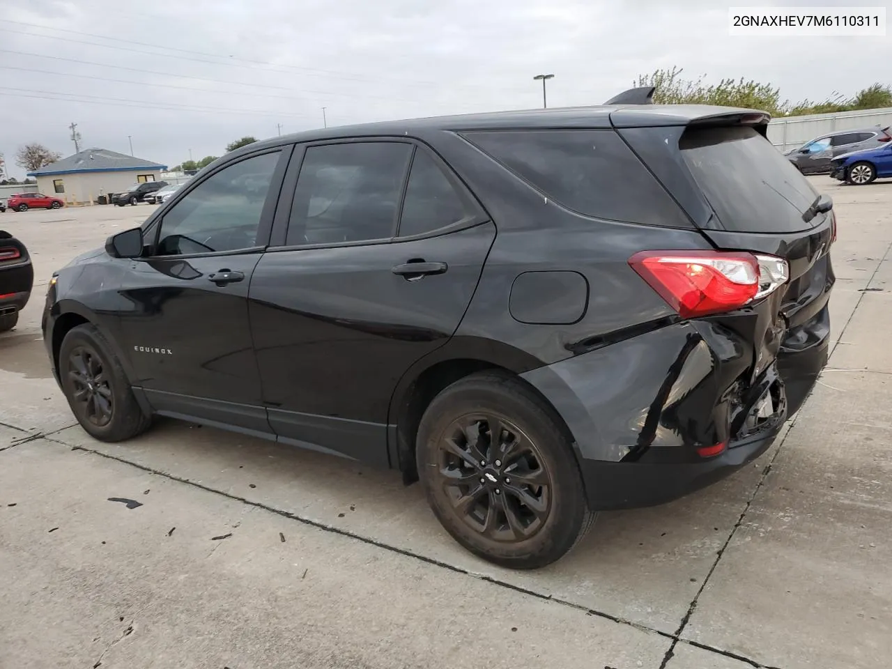 2021 Chevrolet Equinox Ls VIN: 2GNAXHEV7M6110311 Lot: 78600244