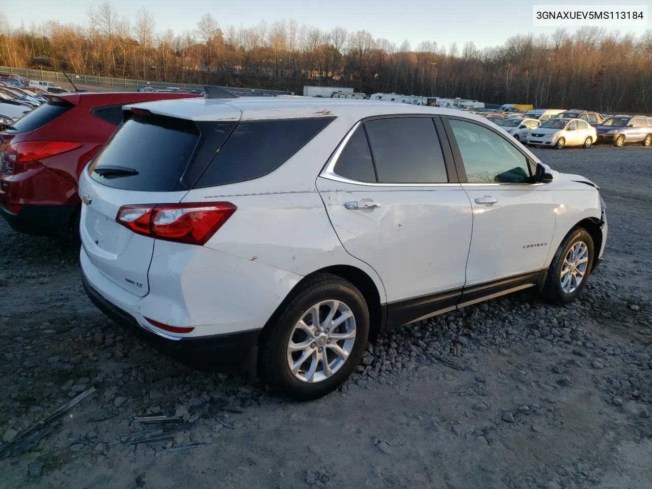 2021 Chevrolet Equinox Lt VIN: 3GNAXUEV5MS113184 Lot: 78628914