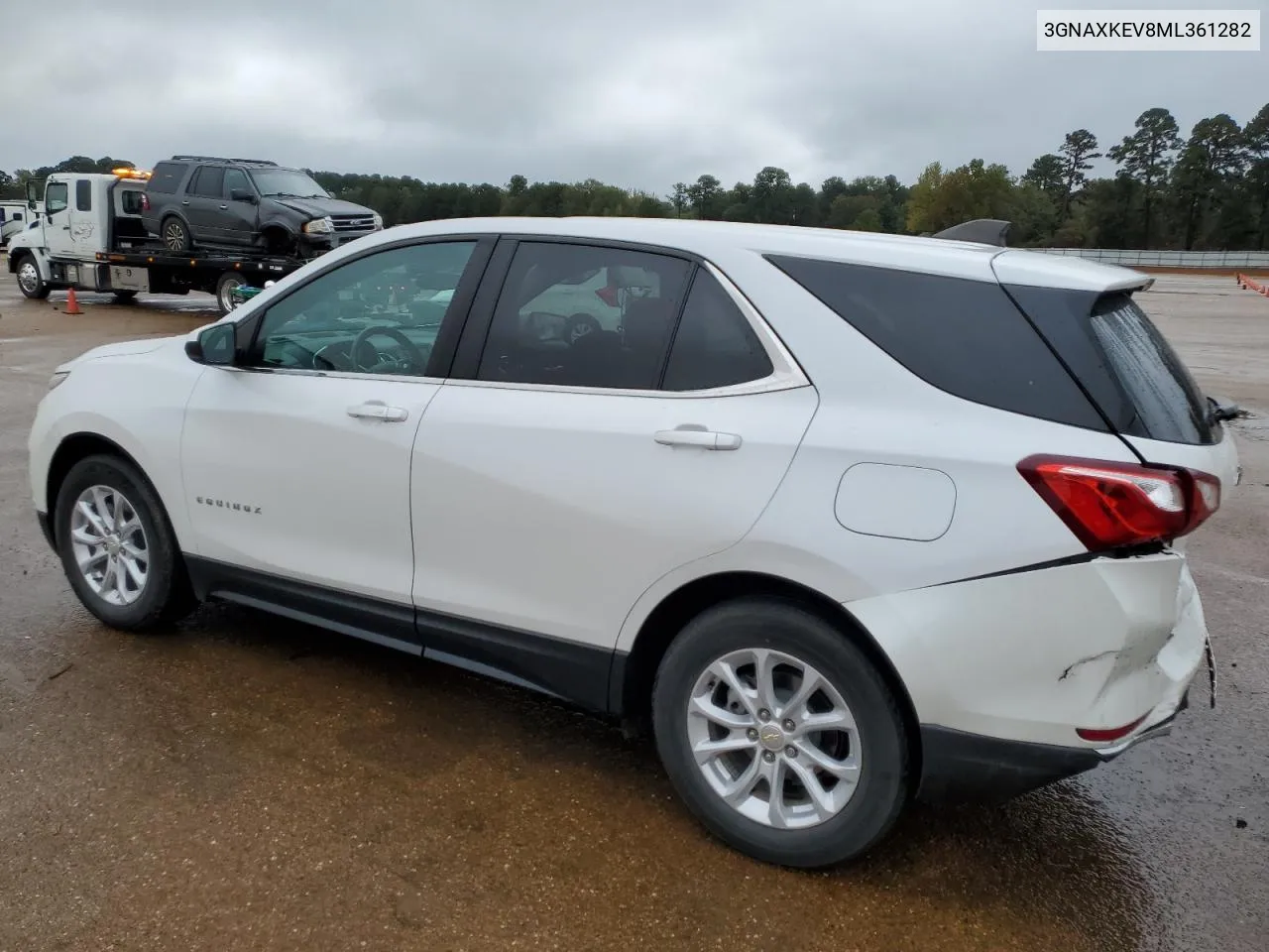 2021 Chevrolet Equinox Lt VIN: 3GNAXKEV8ML361282 Lot: 78891284