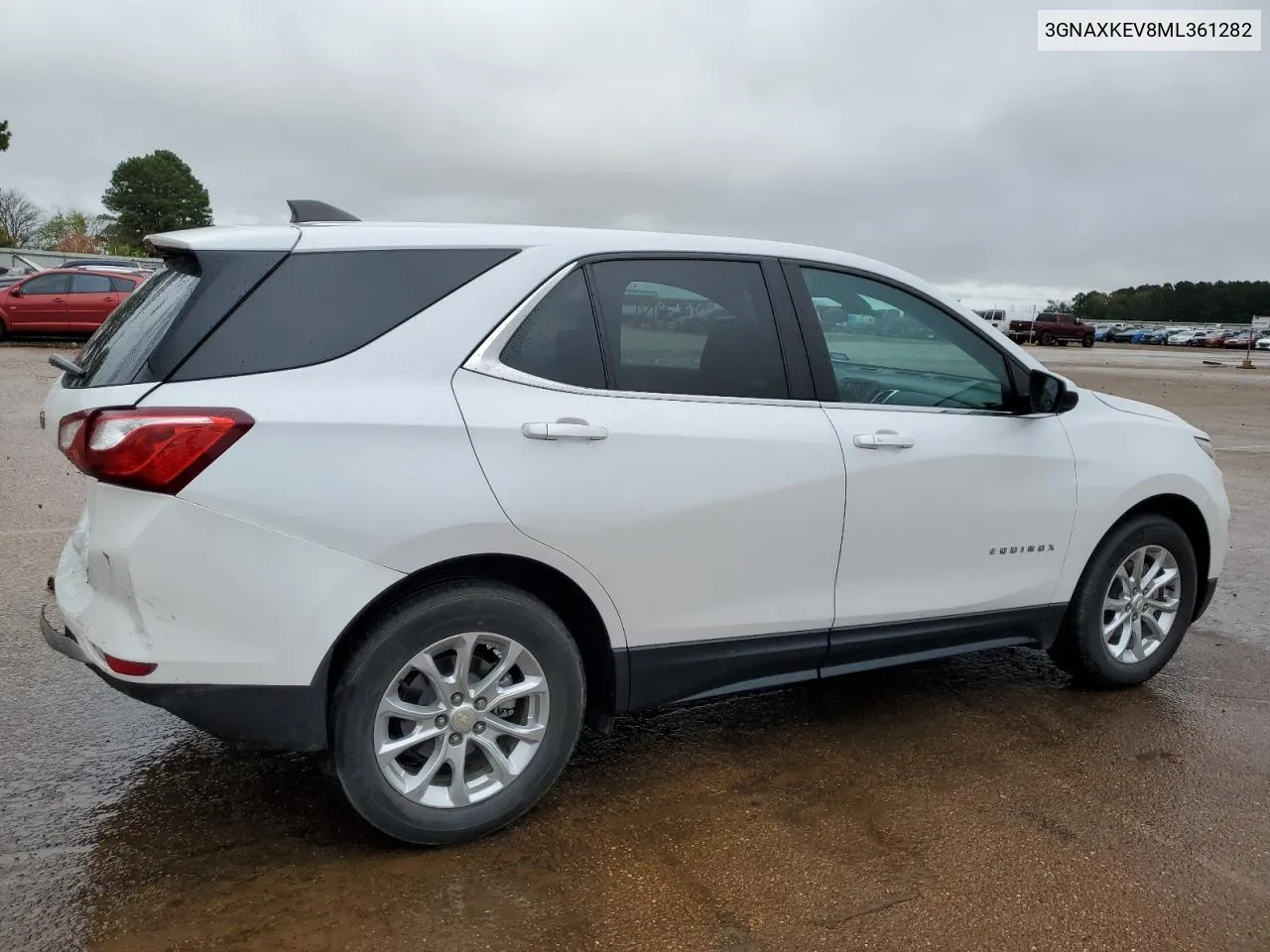 2021 Chevrolet Equinox Lt VIN: 3GNAXKEV8ML361282 Lot: 78891284