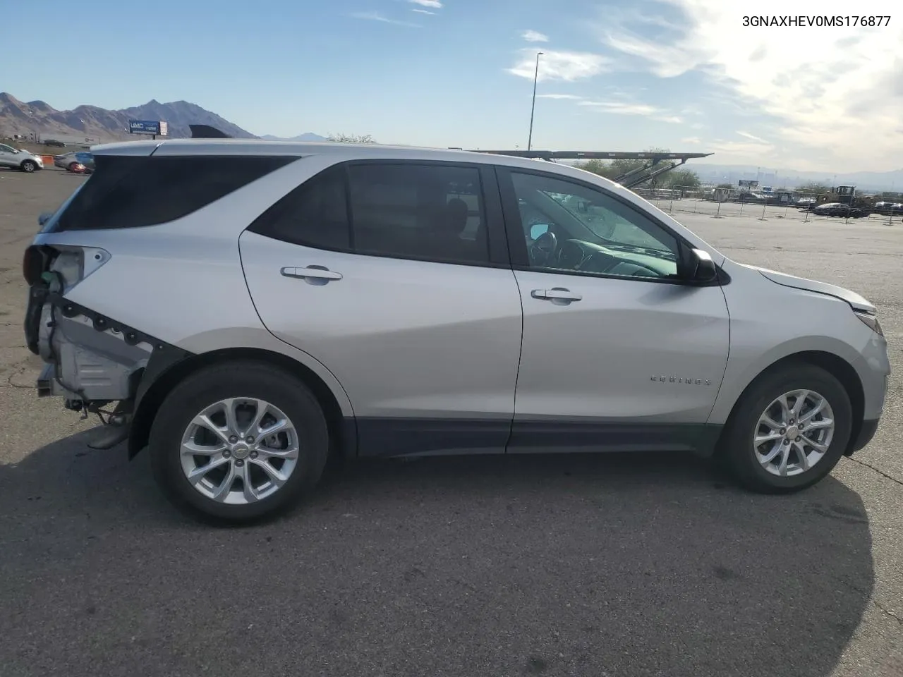 2021 Chevrolet Equinox Ls VIN: 3GNAXHEV0MS176877 Lot: 79226414