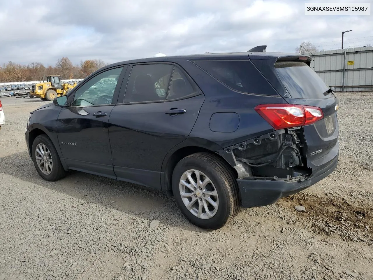 2021 Chevrolet Equinox Ls VIN: 3GNAXSEV8MS105987 Lot: 79250904