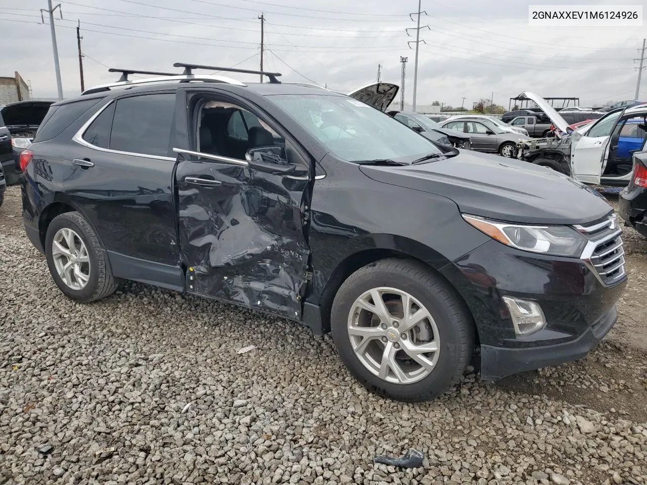 2021 Chevrolet Equinox Premier VIN: 2GNAXXEV1M6124926 Lot: 79272164