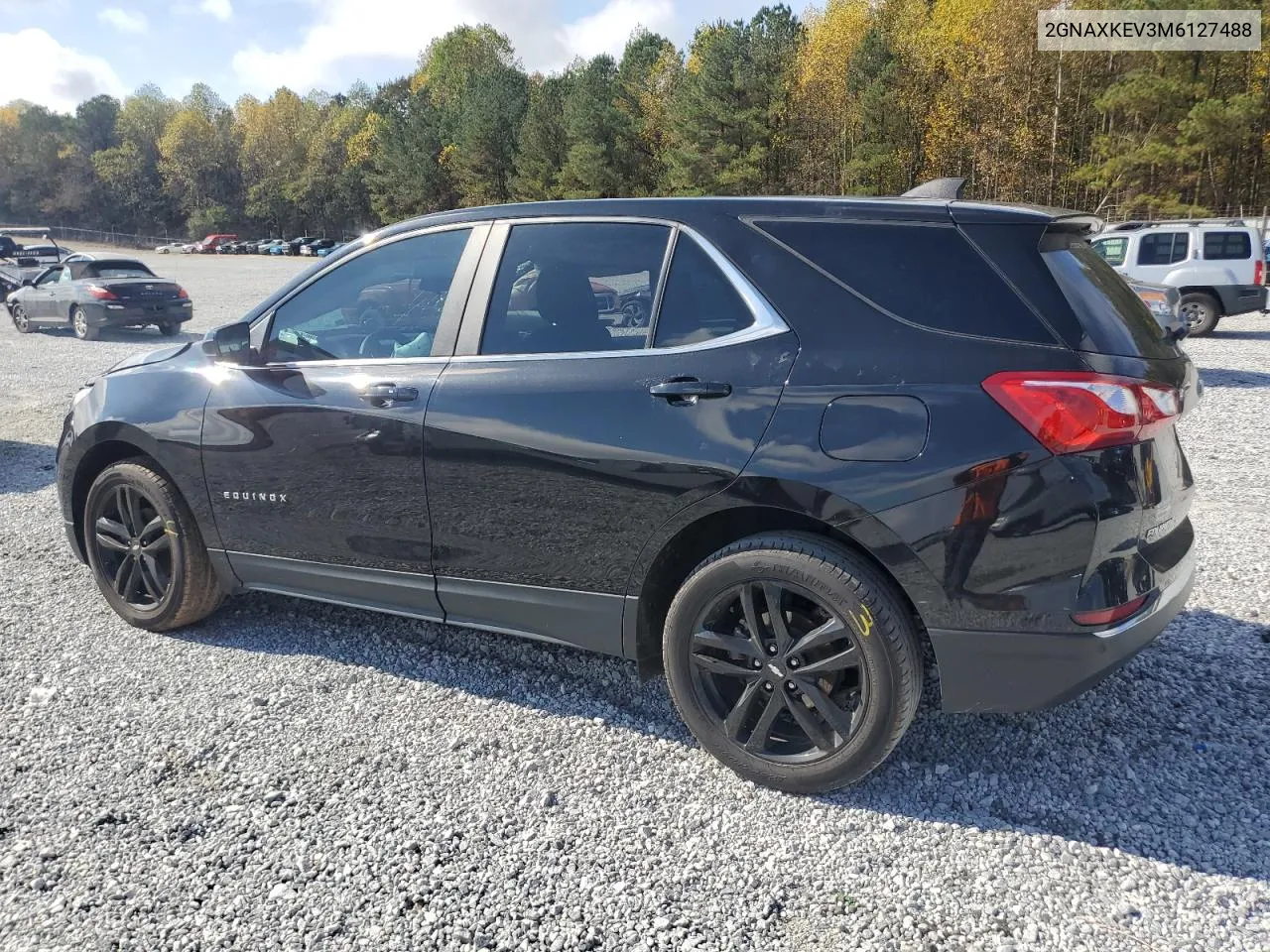 2021 Chevrolet Equinox Lt VIN: 2GNAXKEV3M6127488 Lot: 79499254