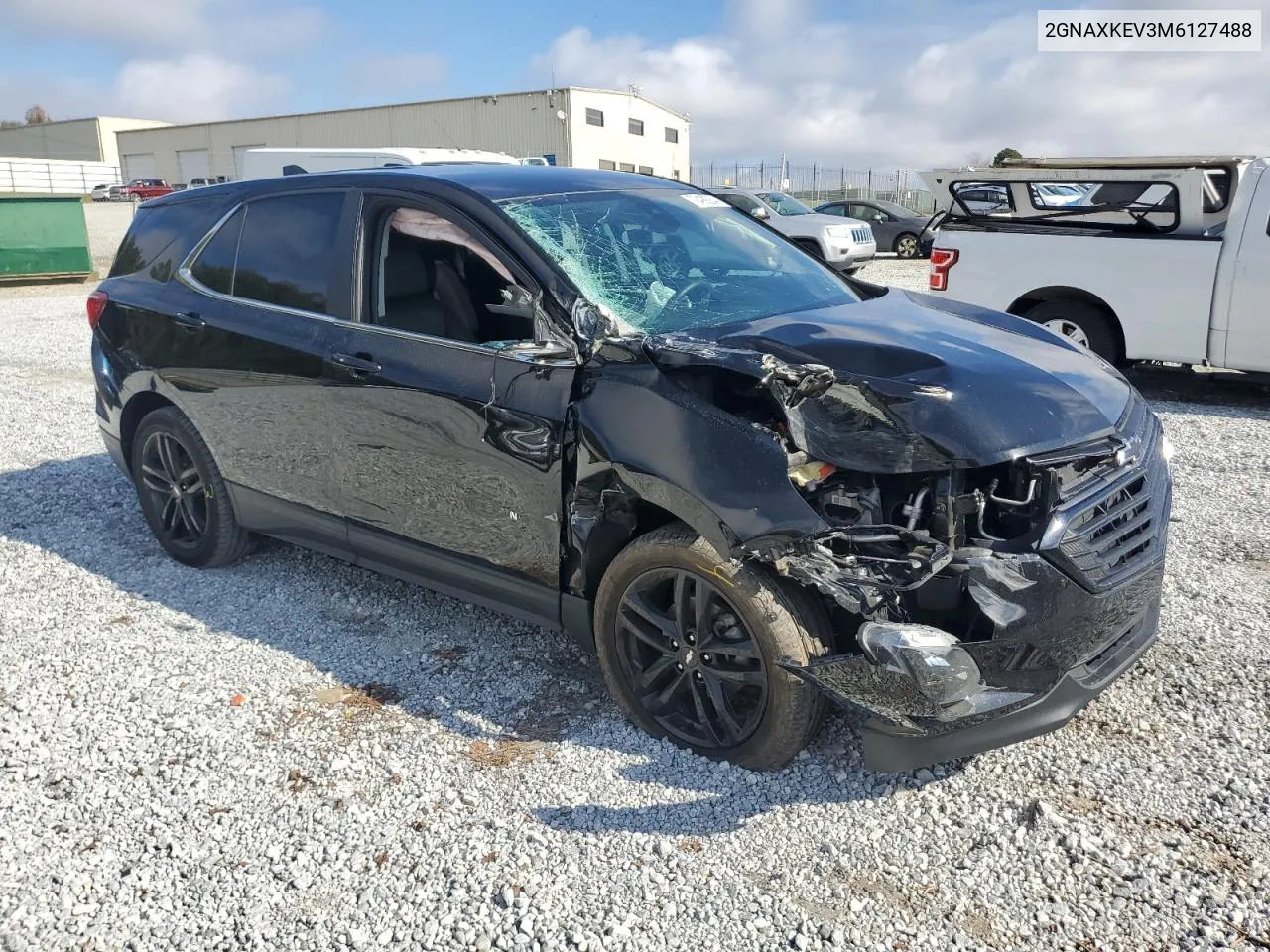 2021 Chevrolet Equinox Lt VIN: 2GNAXKEV3M6127488 Lot: 79499254