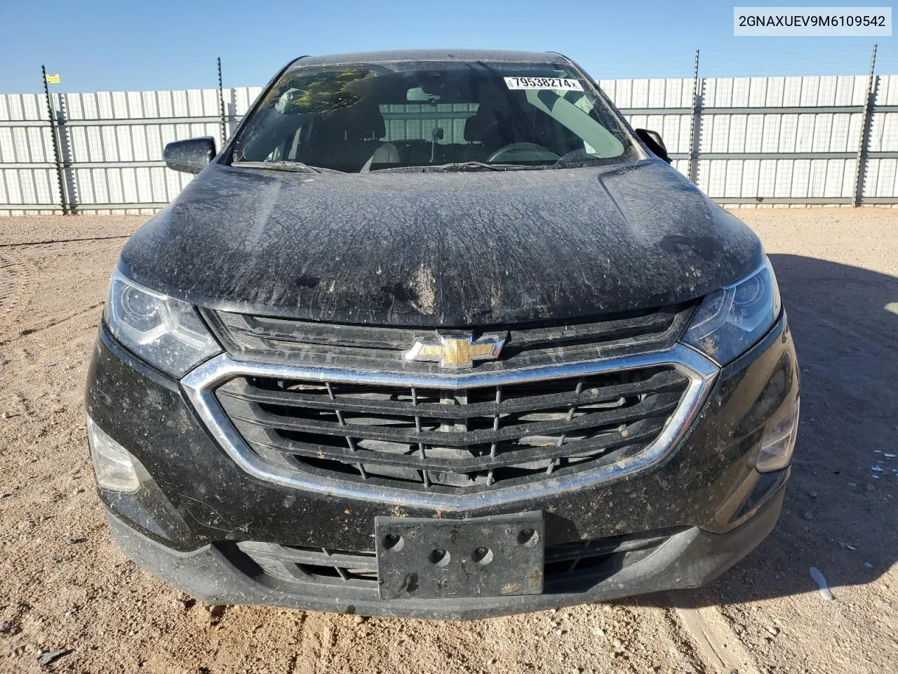 2021 Chevrolet Equinox Lt VIN: 2GNAXUEV9M6109542 Lot: 79538274