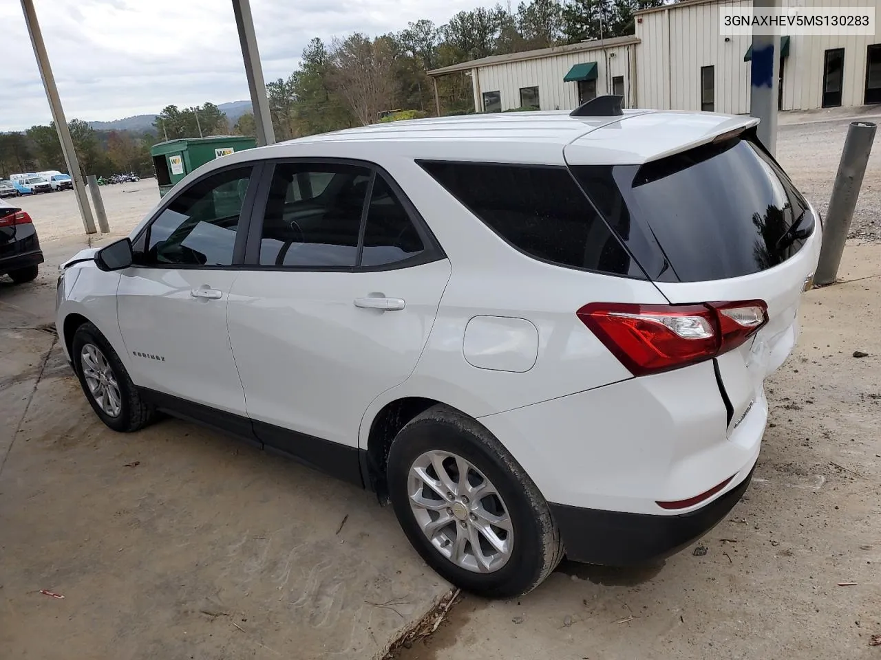 2021 Chevrolet Equinox Ls VIN: 3GNAXHEV5MS130283 Lot: 79539194