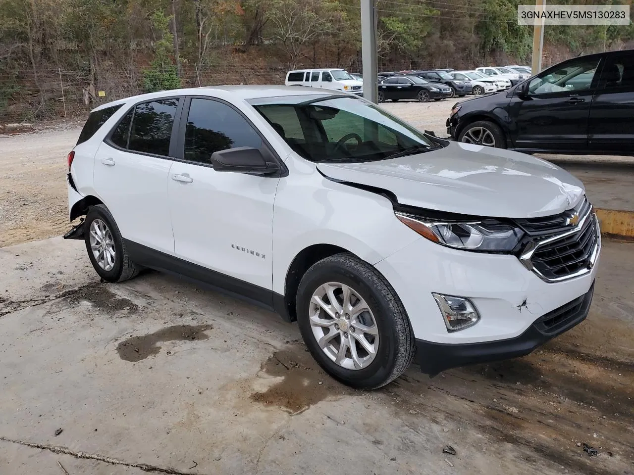 2021 Chevrolet Equinox Ls VIN: 3GNAXHEV5MS130283 Lot: 79539194