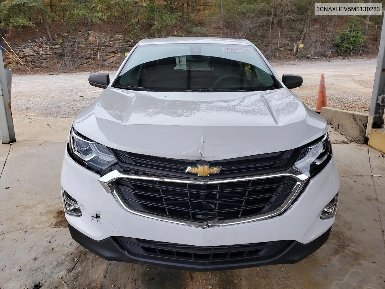 2021 Chevrolet Equinox Ls VIN: 3GNAXHEV5MS130283 Lot: 79539194