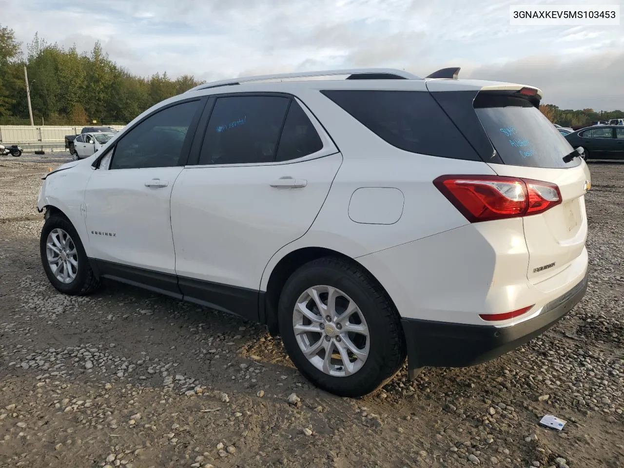 2021 Chevrolet Equinox Lt VIN: 3GNAXKEV5MS103453 Lot: 79857414