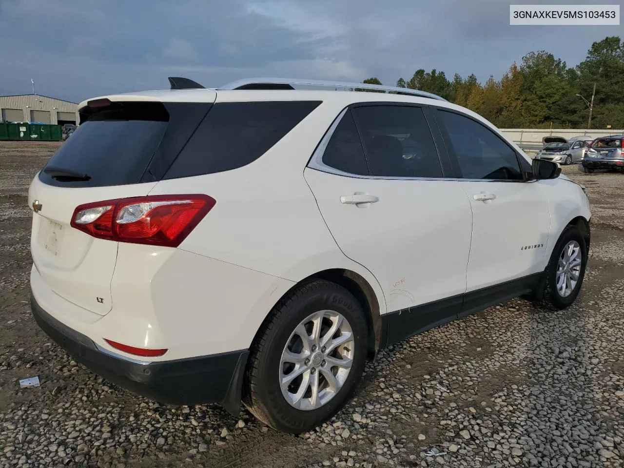 2021 Chevrolet Equinox Lt VIN: 3GNAXKEV5MS103453 Lot: 79857414